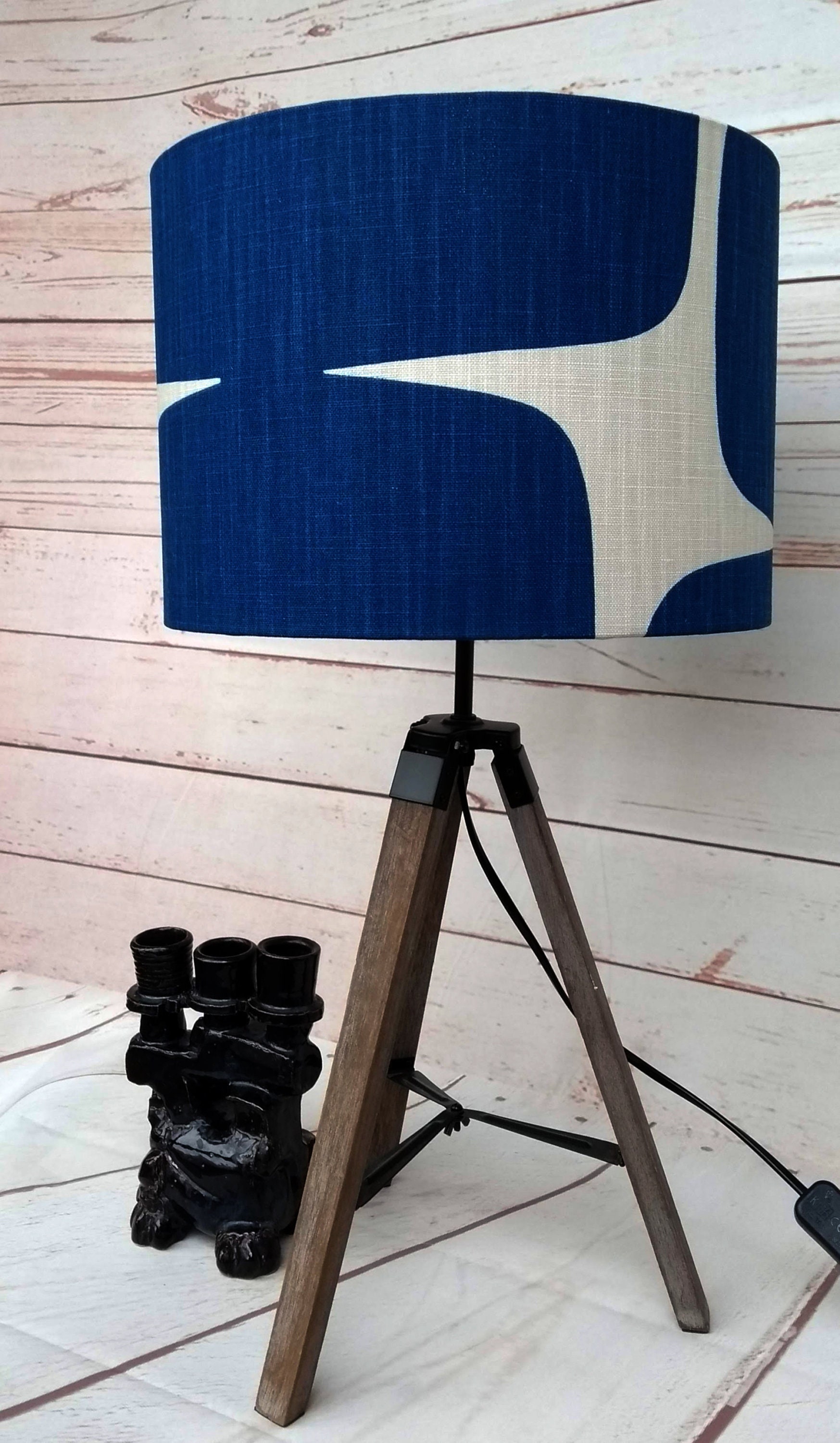 Abat-Jour, Lampe 70Ies, 1970 de Suspension, à Plafond, Éclairage Bleu, Salle Séjour Déco, Sans Suppo