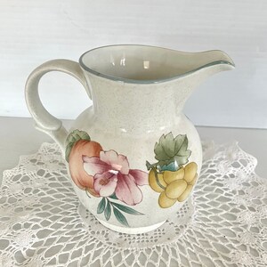 Vintage MIKASA Creamer - Country Classics - Fruitage - Kitchen Ware