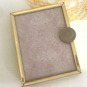 ArtToFrames 10x20 / 10 x 20 Picture Frame Cherry Stain with Gold Beads ..  1.5'' wide (WOM7515)