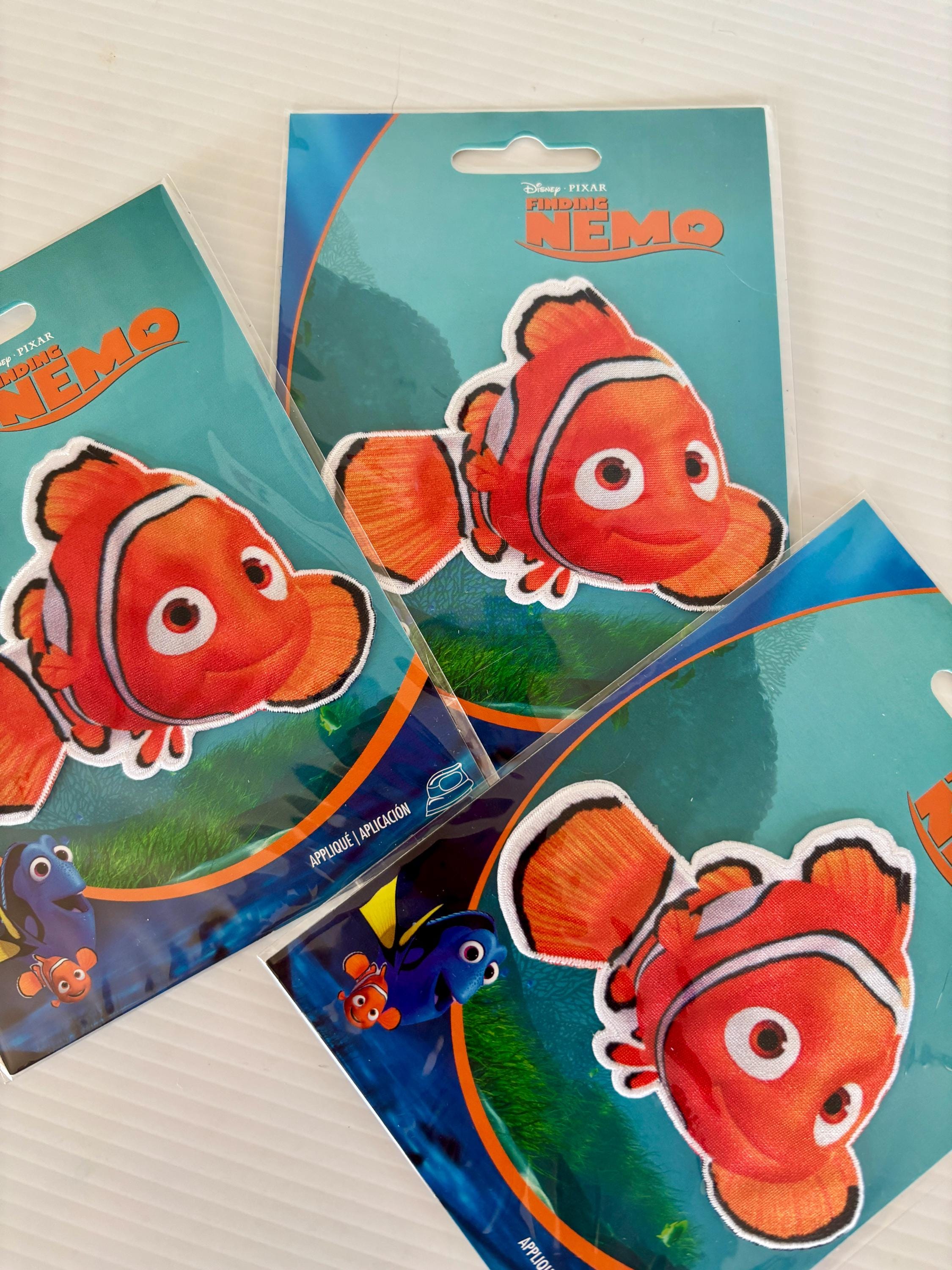 Disney Pixar Finding Nemo Iron-on Patch - NOS, Quantity 3 - Etsy