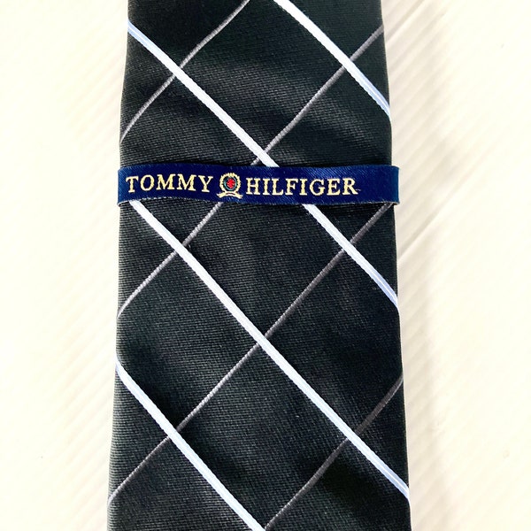 blue striped shirt and tie