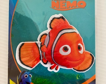 Disney Pixar Finding Nemo Iron-On Patch - NOS, Quantity 3