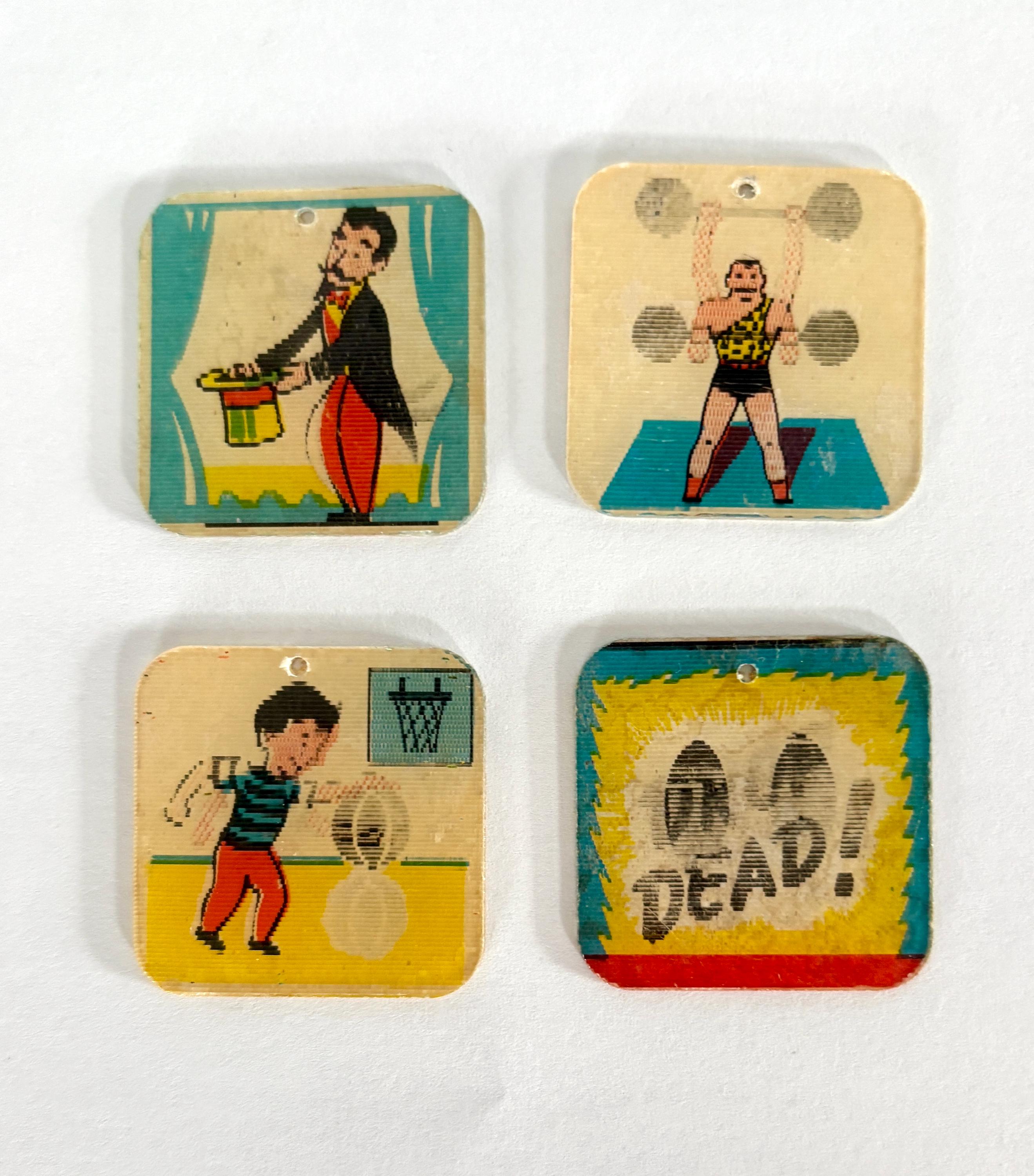 CRACKER JACK スタッズキーホルダー 50s ロカビリー ビンテージ 