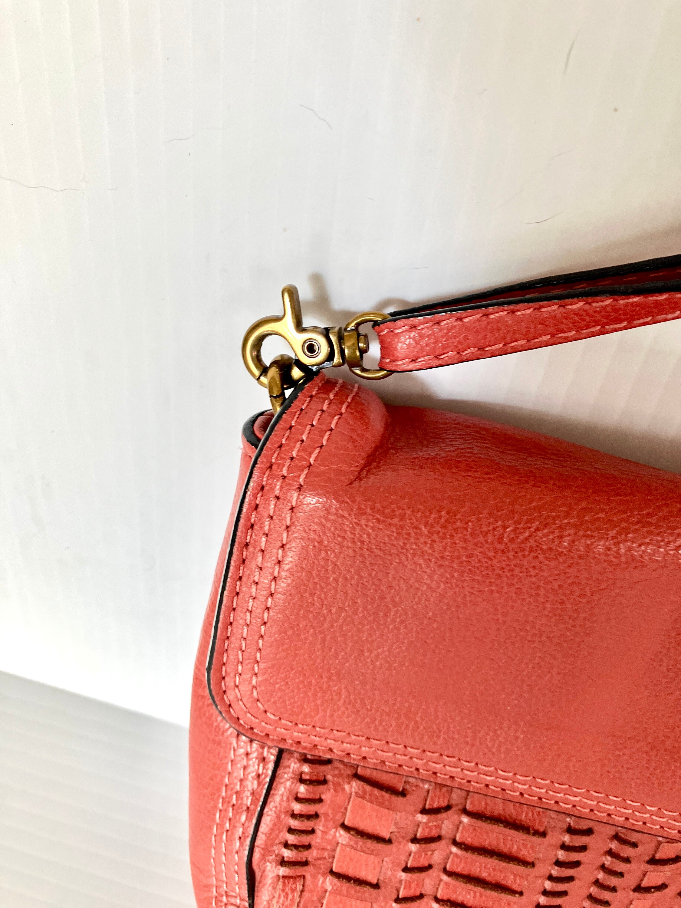 Sac à Main ELLIOTT LUCCA Vintage En Cuir Noir - Très Bon état - Sac Porté épaule