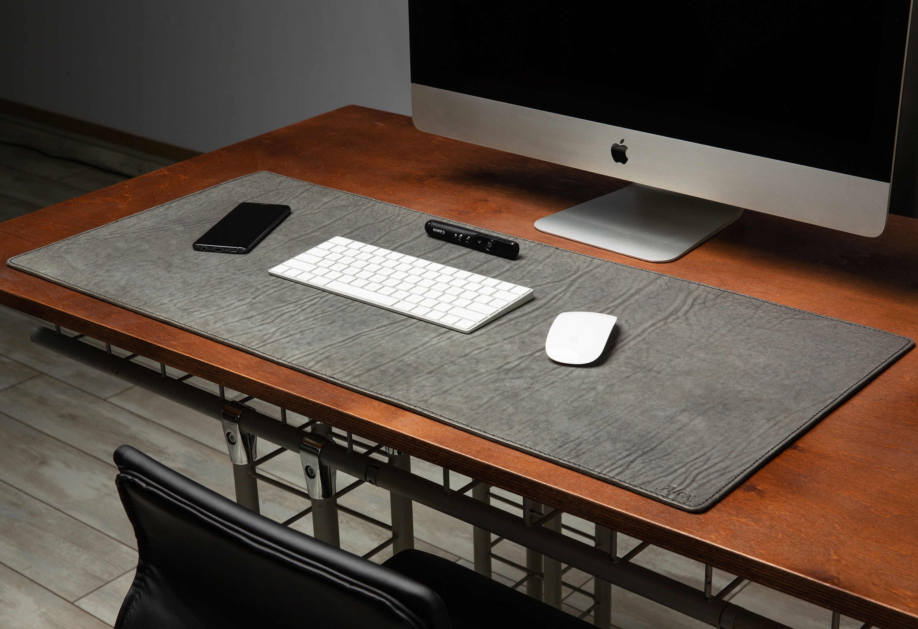 Suede Desk Pad Etsy