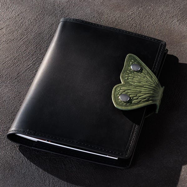 Leather Notebook & Sketchbook Organizer – Complete Drawing Gift Set for Women |Comes with Sketchbook and Pencils,but can also fit a Notebook