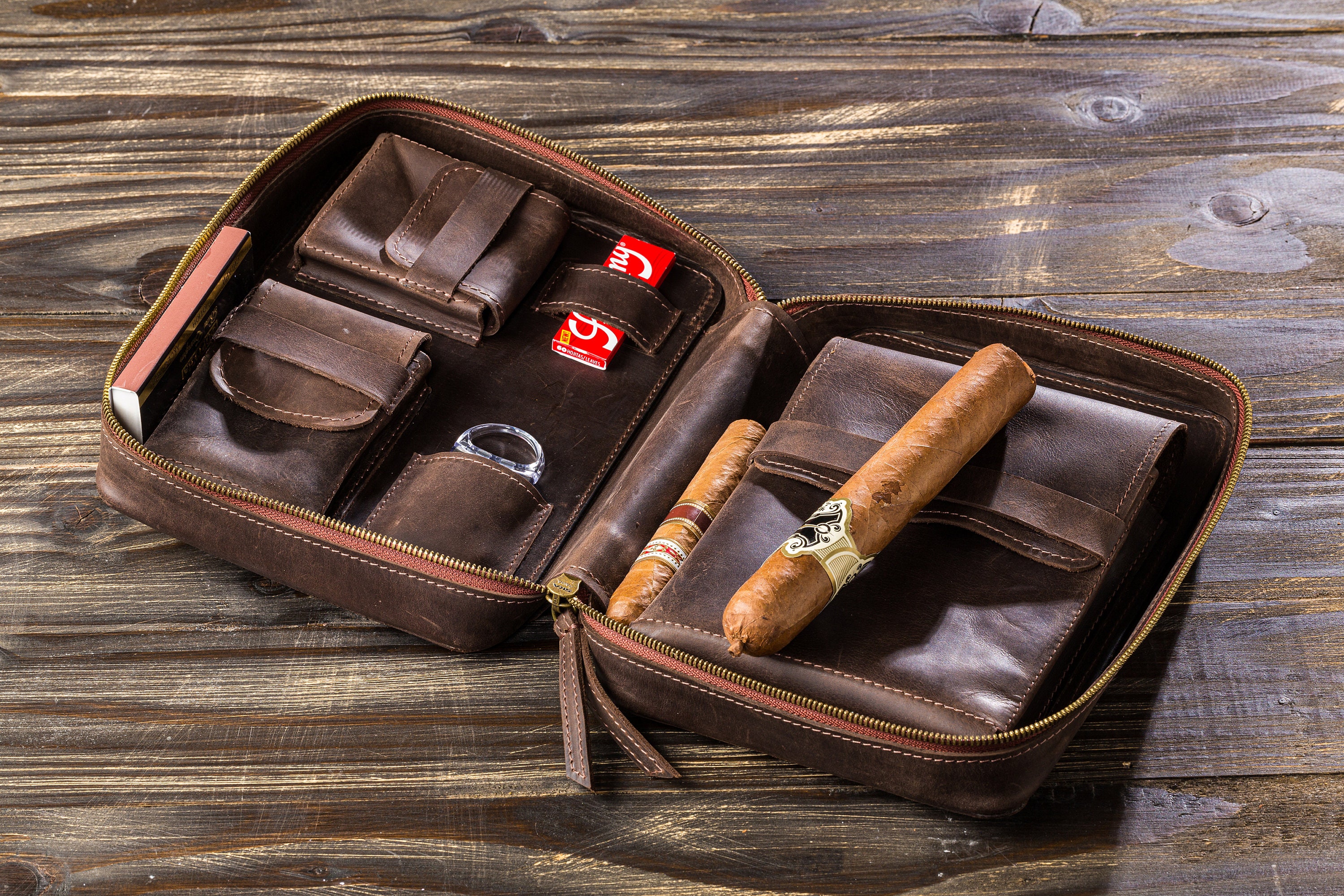 personalized cigar travel case