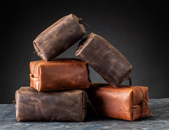 3 Best Personalized Leather Dopp Kits for Travel in 2026