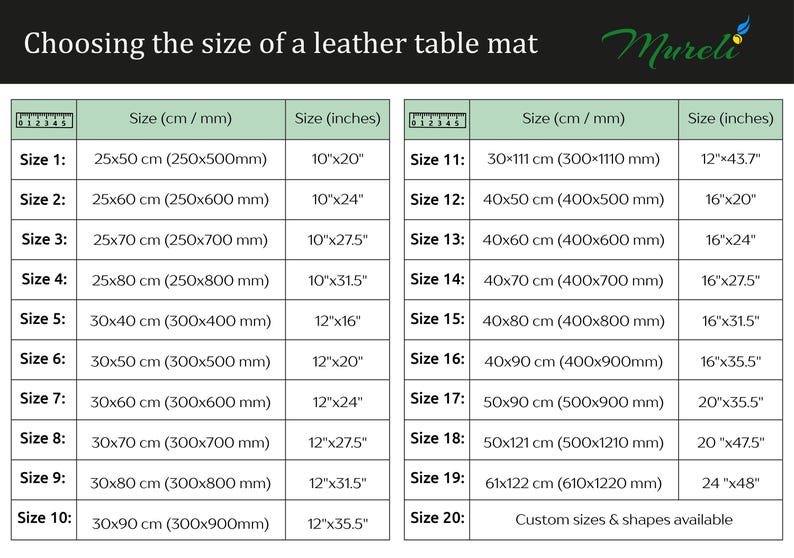 Personalized Leather Desk Mat | Custom Laptop Pad & Mouse Pad | Copper Anniversary Gift for Husband by Mureli image 3