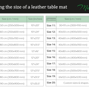 Copper Leather Desk Mat – Thick Non-Slip Writing Pad, Custom Size Office Desk Protector, Anniversary Gift for Him & Her image 2