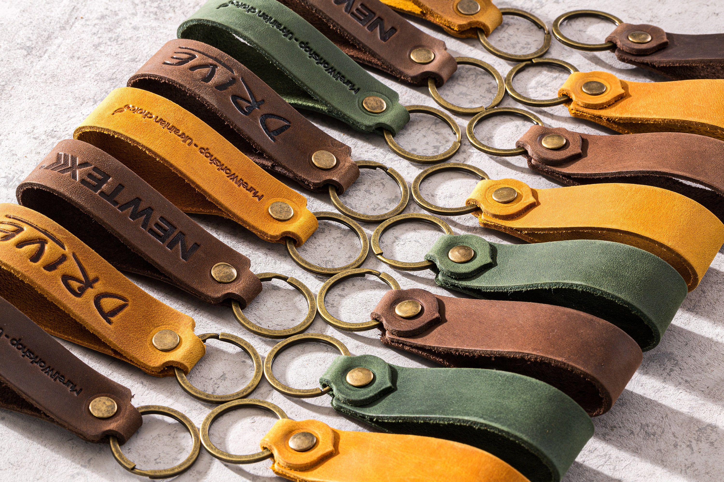 Leather Keychain Logo Bulk Wholesale, Personalized Key Chain, Keychain ...