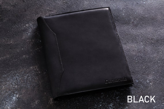 Personalized Leather Padfolio Leather Portfolio Cover Leather Journal for  A4/letter/legal Size Legal Pad Paperwork Notepad Business Cards 