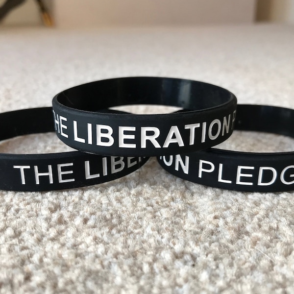 Liberation Pledge Wristband Bracelet (BUY 2, GET 1 FREE + more inside listing)
