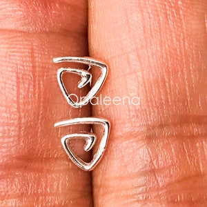 Stylish small silver valentines day gift sterling silver petite earrings 925 silver studs small silver studs minimal silver studs