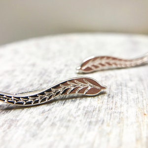 sliver ear climber silver earring ear climber silver ear cuff earring valentines day gift ear crawler silver climber ear crawler silver stud