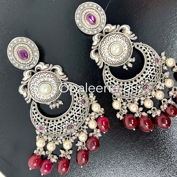 Large Oxidized Silver Tribal Pedants Large Oxidized Silver Tribal Pedants