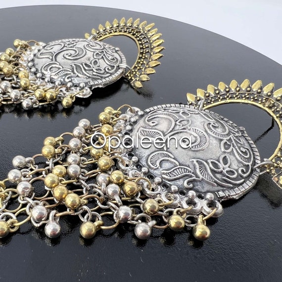 Trendy cheap silver earrings
