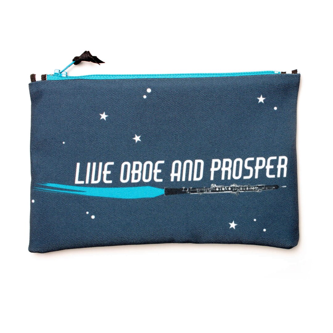 Zipper Tool Bag Oboe Pun Sci Fi Mashup Oboe Zipper Bag Etsy