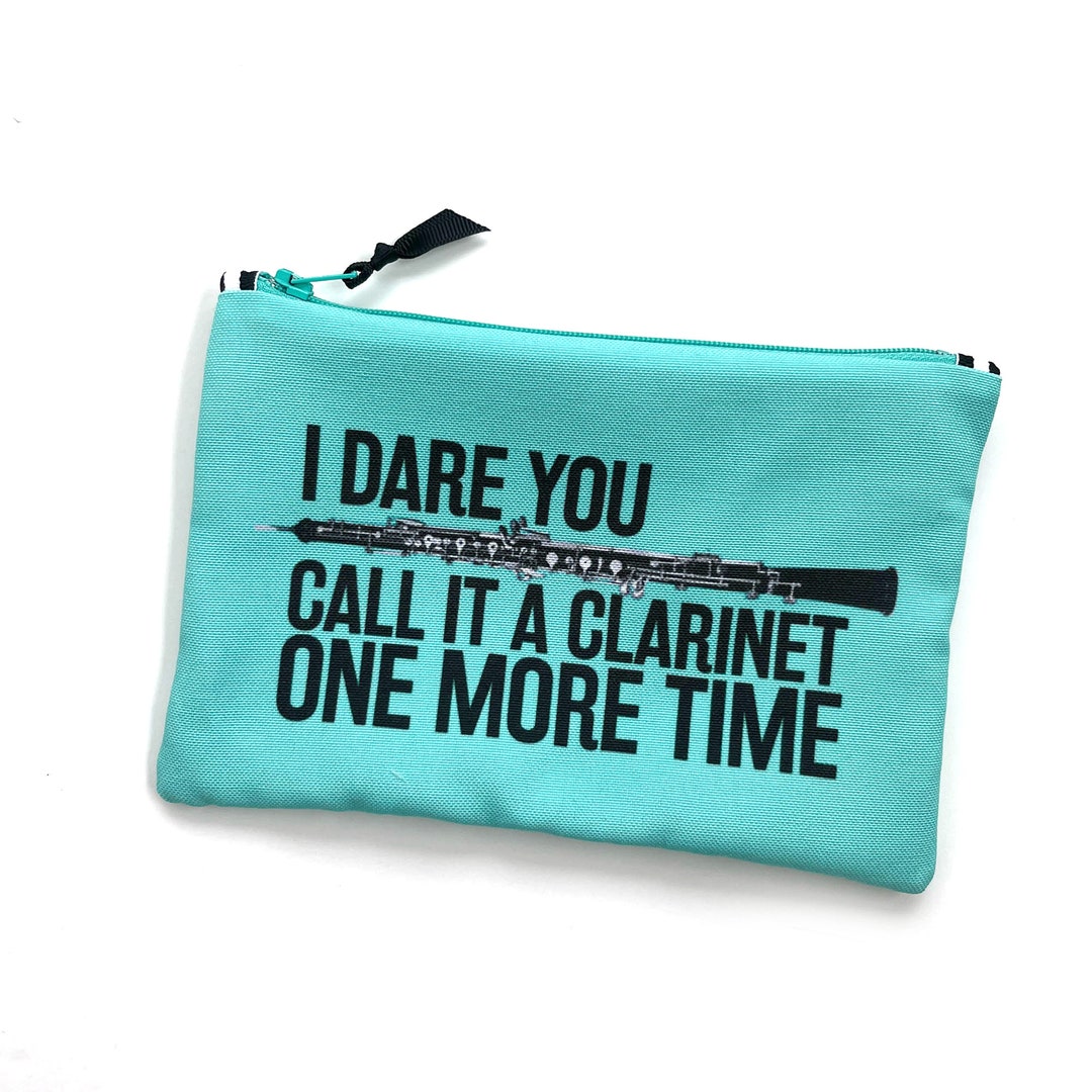 Oboe Tool Bag, Joke, Small Zipper Pouch, Oboe Reed Case, Oboe