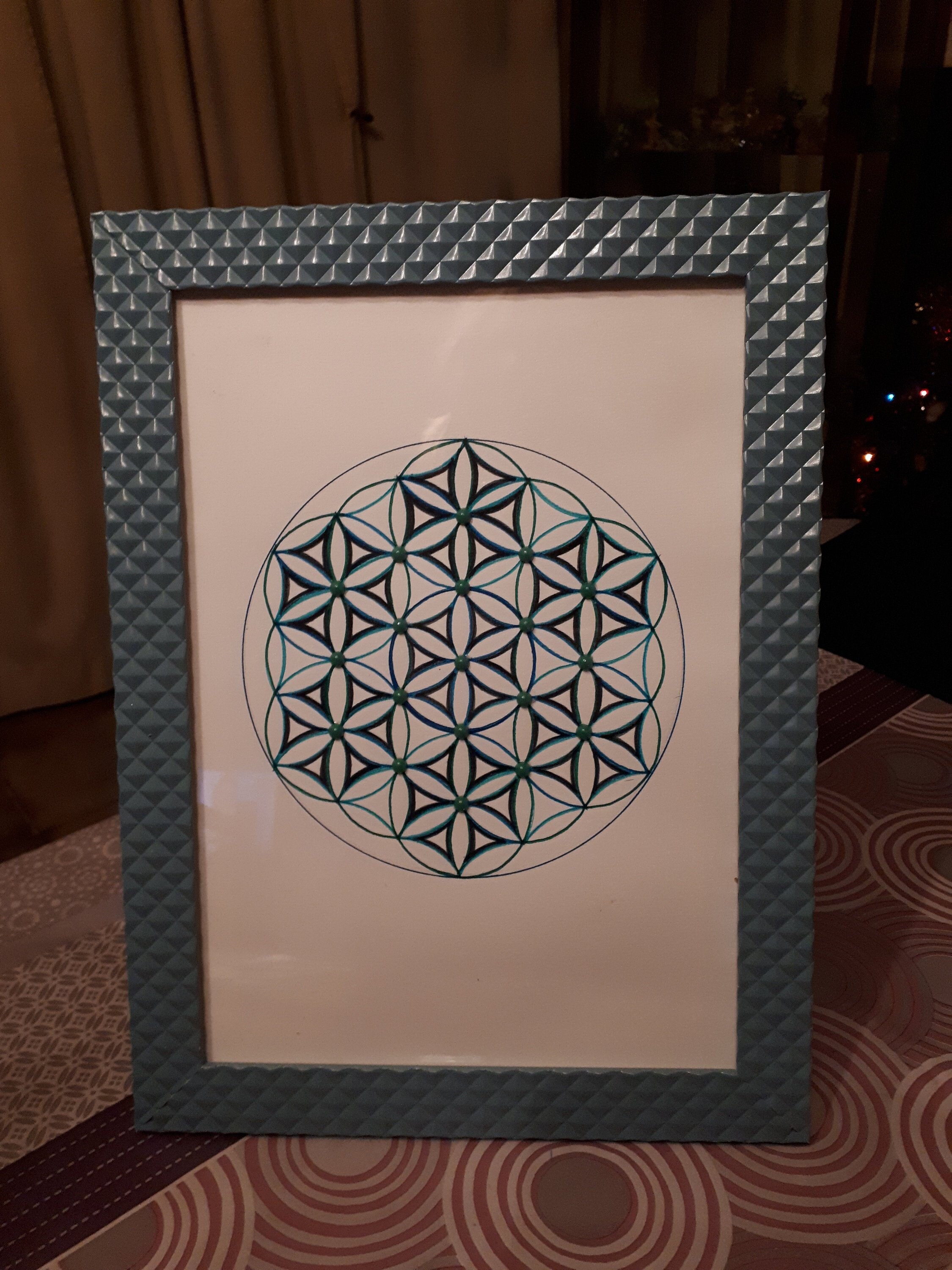 Tableau Fleur de Vie