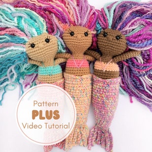 NO SEW | Mermaid Tula Crochet Pattern + Video Tutorial
