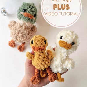 NO SEW | Peep the Pocket Gosling Pattern, Crochet Duck