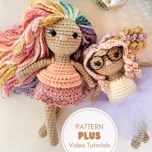 NO SEW Rixci Doll Crochet Pattern | Customizable Doll