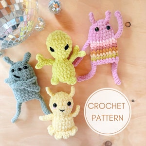 NO SEW | Pocket Aliens Pattern | 3 styles with mix-matching features