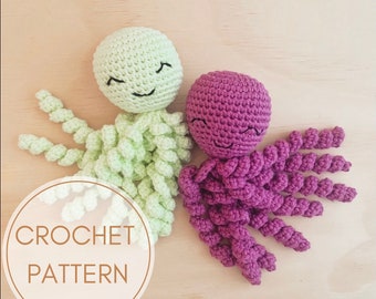 Motif NICU Octo | Pieuvre au crochet approuvée par l'hôpital pour les prématurés | Pas de crochet à coudre