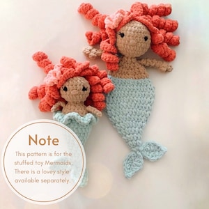 NO SEW Mermaid Lollie Stuffie Crochet Pattern image 7