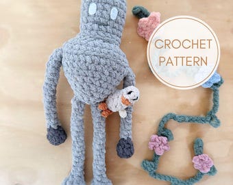 PATTERN Mini Robot Roz | Crochet Robot Pattern