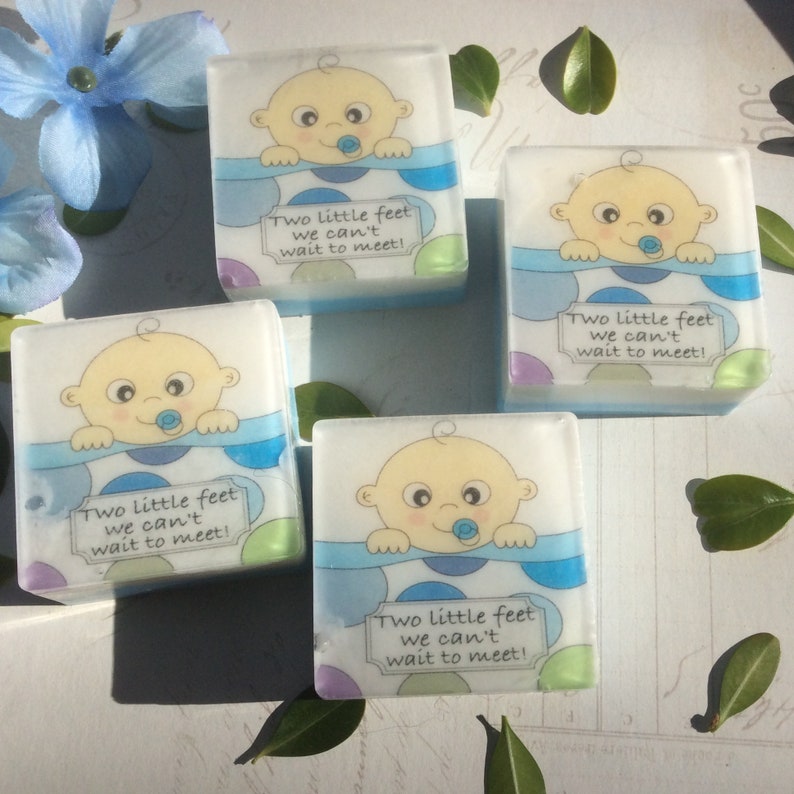 Baby Boy Soap Favors Baby Shower Soap Favors It's a Boy Etsy