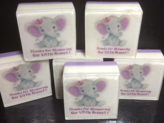 elephant baby shower favors girl