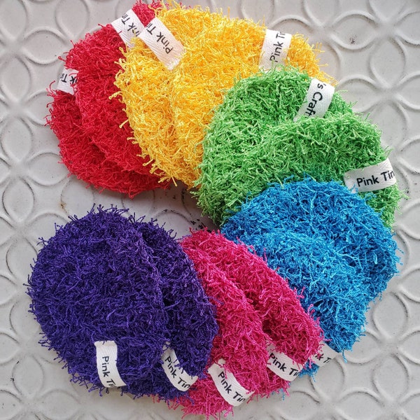 Small Dish Scrubby (3.5 inches)