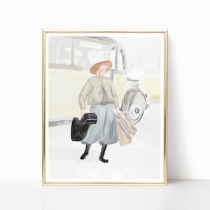 Minimalist Art Print: Sound of Music, Digital Printable, home office Art, Wall Hanging, PRINTABLE, Film, Musical, Illustration, music print