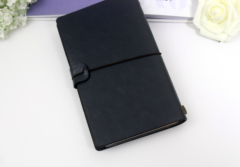 Personalised Faux Leather Notebook. Custom Designed Journal. Etsy UK