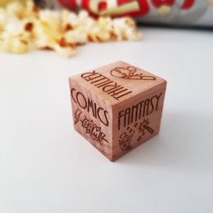 Movie Night Dice. Over 25 Movie Genre to choose. Date Night Dice. Movie Genre Ideas. Valentine's Day Gifts. Gifts For Couples. Wedding Gifts