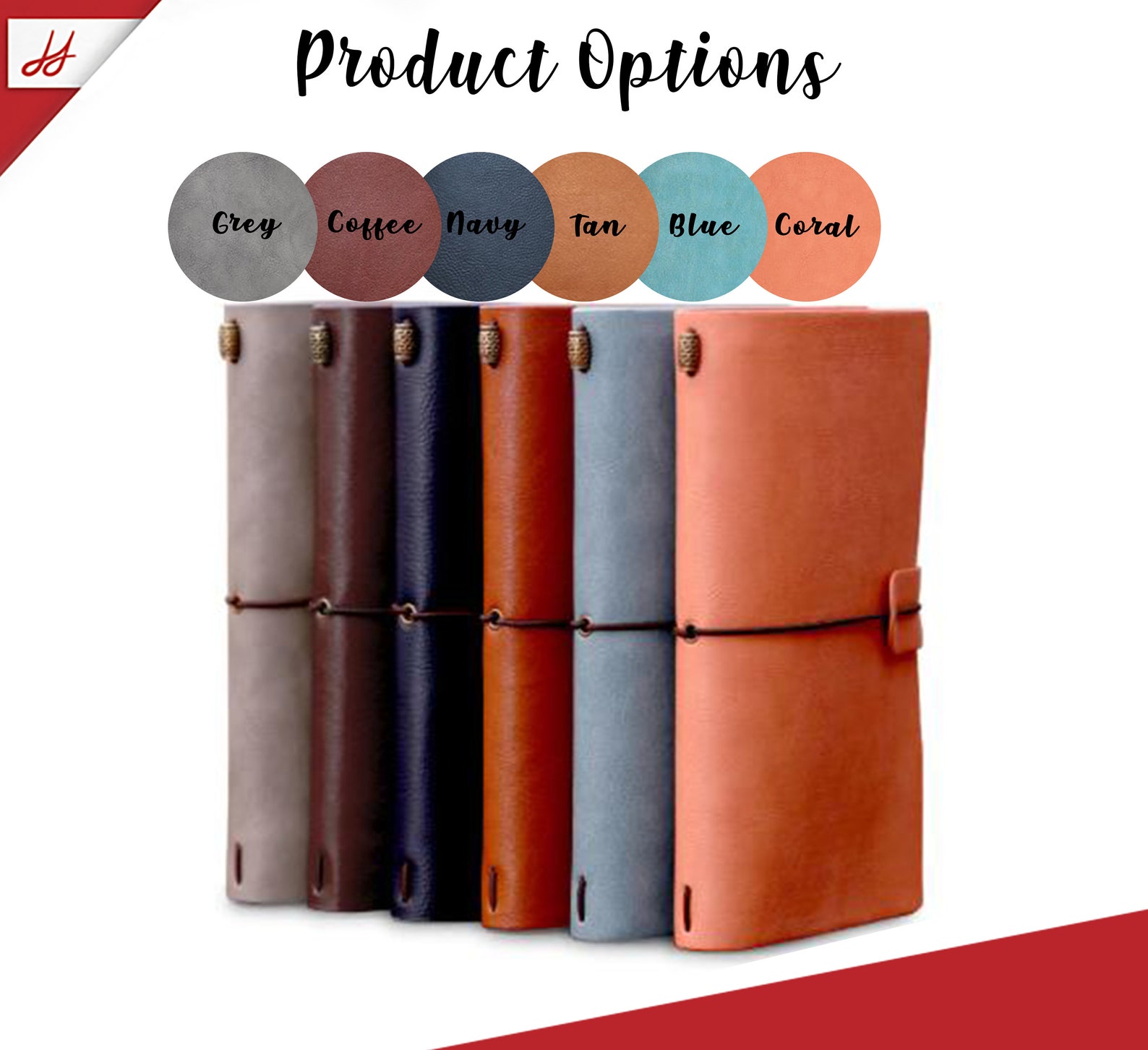 Personalised Faux Leather Notebook. Custom Designed Journal. Etsy UK