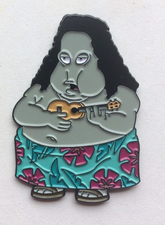 Hawaiian Ukulele Fat Roger Smith American Dad 2 Soft Etsy