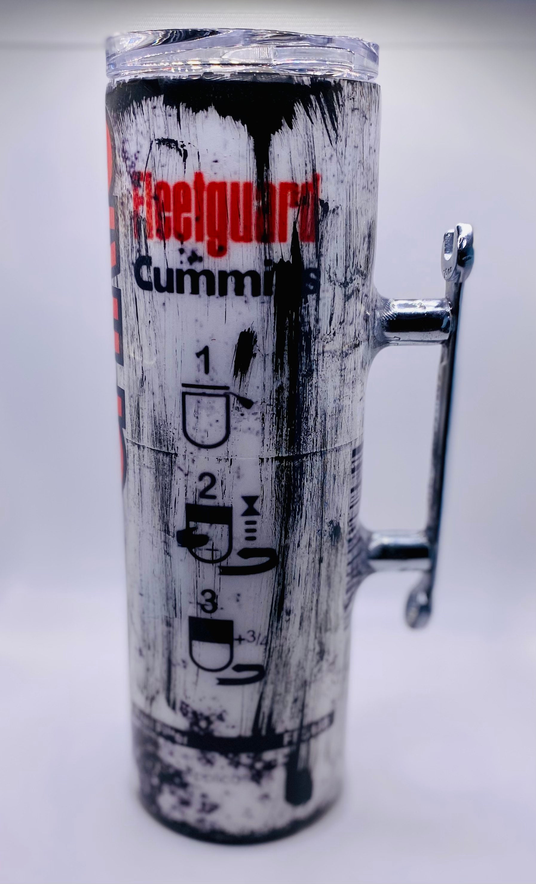 Cummins Oil Filter Tumbler With Wrench & Socket Handle Etsy