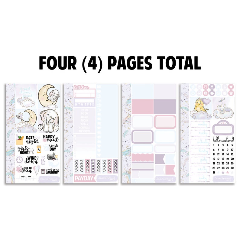 Peanut Personal Kit Planner Stickers