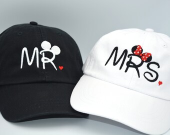 disney bride and groom hats