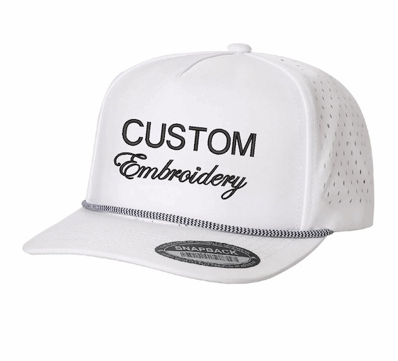 Custom Embroidered Performance Golf Hat with Rope: Groomsmen Gift