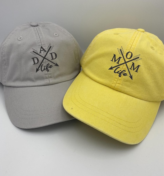 Mom Life Hat: Pigment-Dyed Cotton Twill Dad Cap