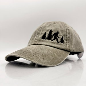 Sasquatch Hat Bigfoot Hat  Camping Hat Vacation Hat Hiking Hat Party Hat Sasquatch Bigfoot cryptid hat   Gone Squatchin&#39;