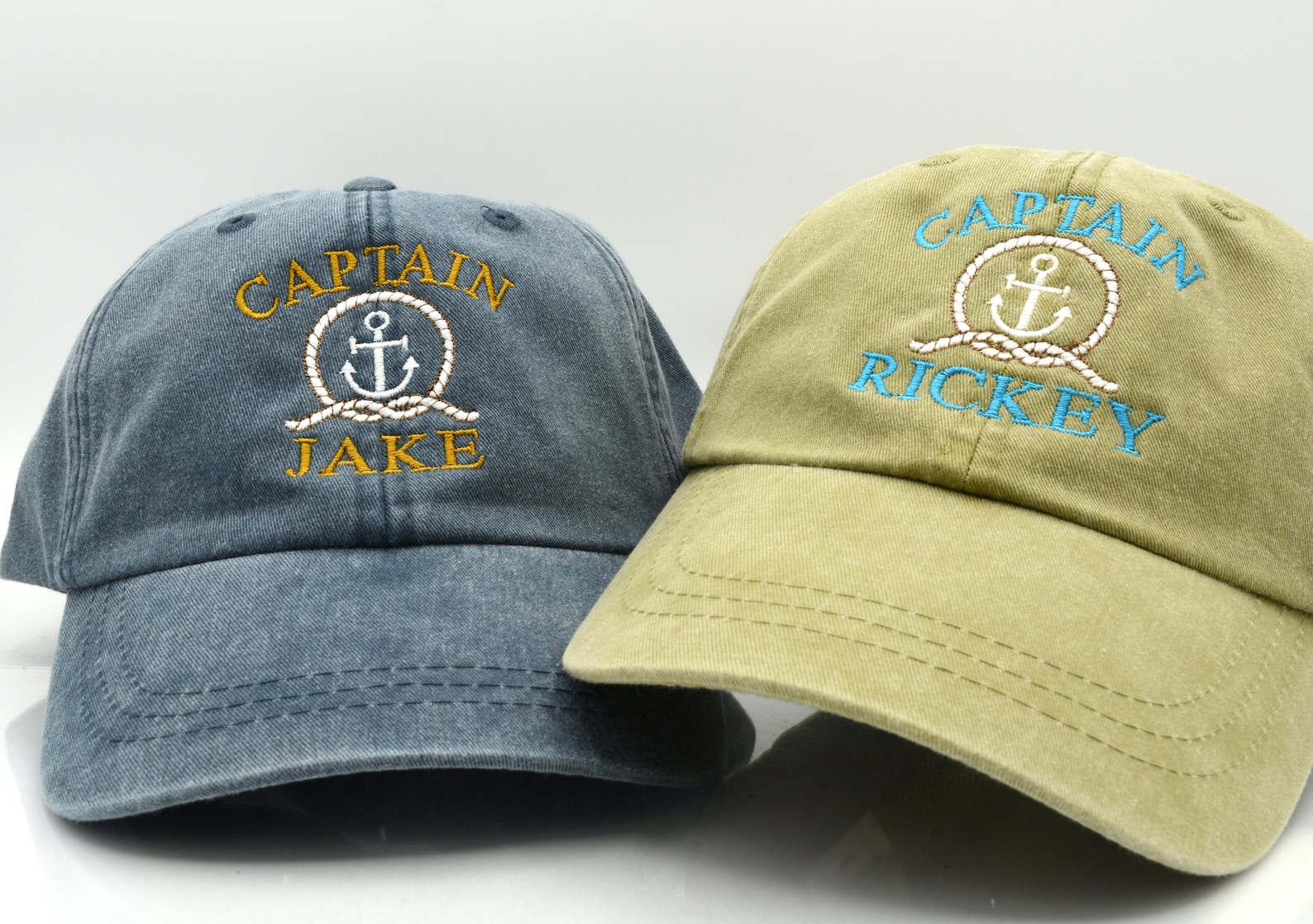 Captain First Mate Hat Unisex Custom Baseball Caps Crew Etsy