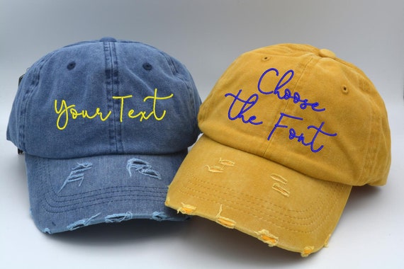 custom womens baseball hats