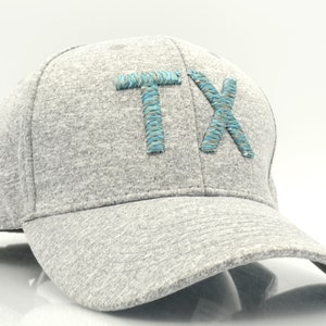 TEXAS 3D puff embroidered hat  TX hat Trucker Snap-back  Custom embroidered hat State of TEXAS all 50 states State Abbreviation