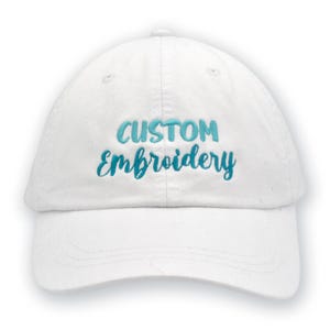Custom Logo Embroidered Baseball Cap: Personalized Unisex Hat