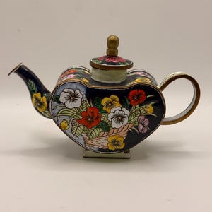 Miniature Brass Teapot by Kelvin Chen